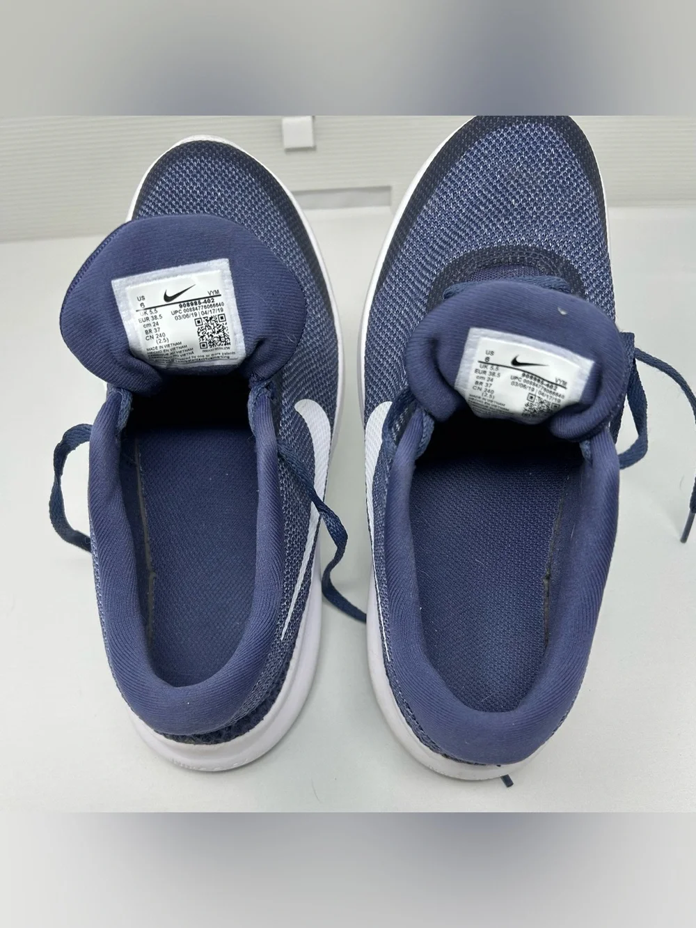 Nike Flex Experience RN 7 Navy Blue 908985-402 Mens Kids Size 6
